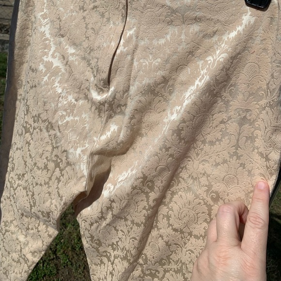 ❌SOLD❌ XOXO vintage metallic shimmer pants - Picture 12 of 12